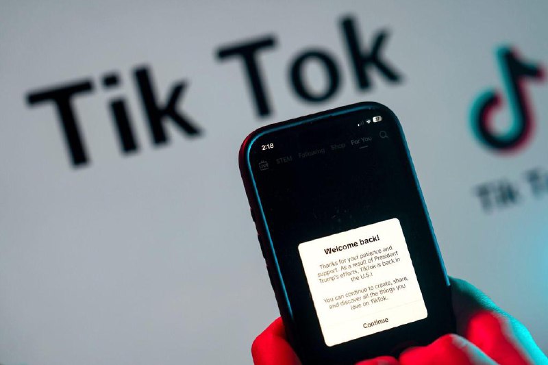 TikTok恢复向美国用户提供服务