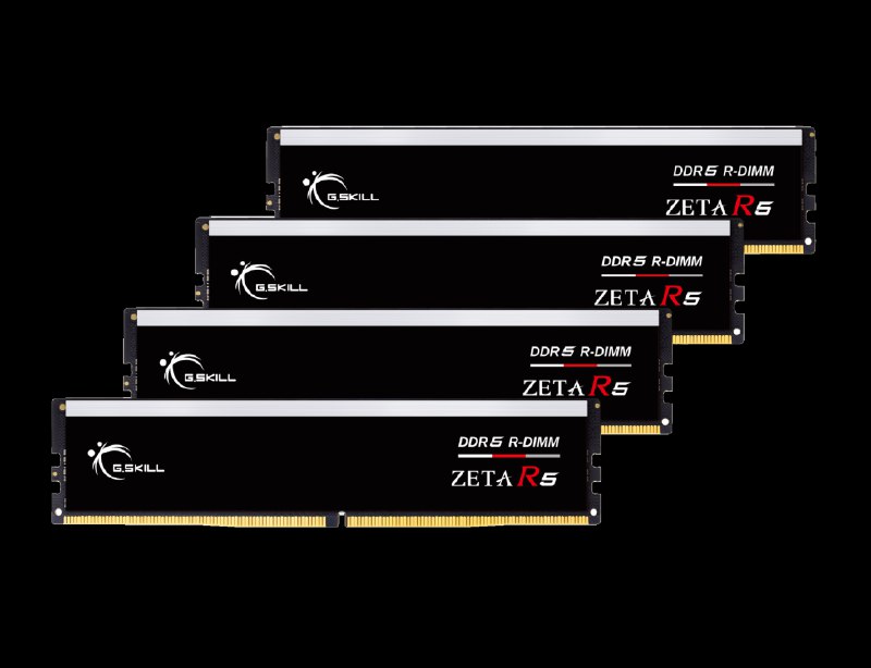 G.Skill Unveils Zeta R5 Overclocked DDR5 RDIMM Memory Kits, Up To 6800 Mbps Speeds In Octa-Channel Flavor