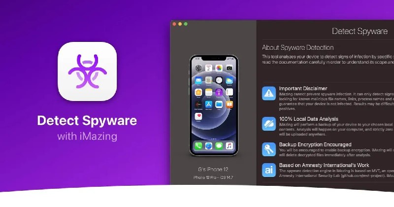 Detecting Pegasus Spyware with iMazing