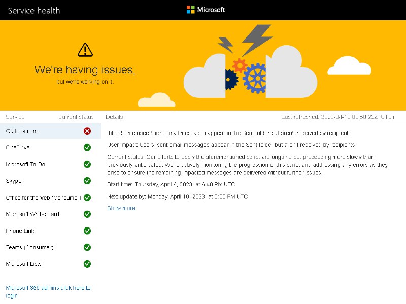 Service Status