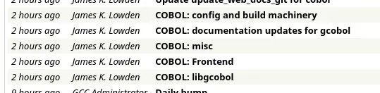 COBOL Language Frontend Merged For GCC 15 Compiler