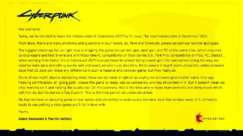 Cyberpunk 2077 (@CyberpunkGame) on X