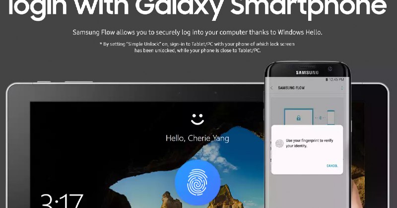 New Samsung Flow Update Lets You Unlock Any Windows Device via Fingerprint and More