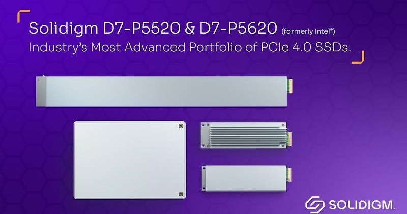 前身為 Intel SSD 部門的 Solidigm 發表兩款資料中心級 SSD 產品，採用自家生產 144 層 NAND 顆粒 #D7-P5520 (176405) - Cool3c