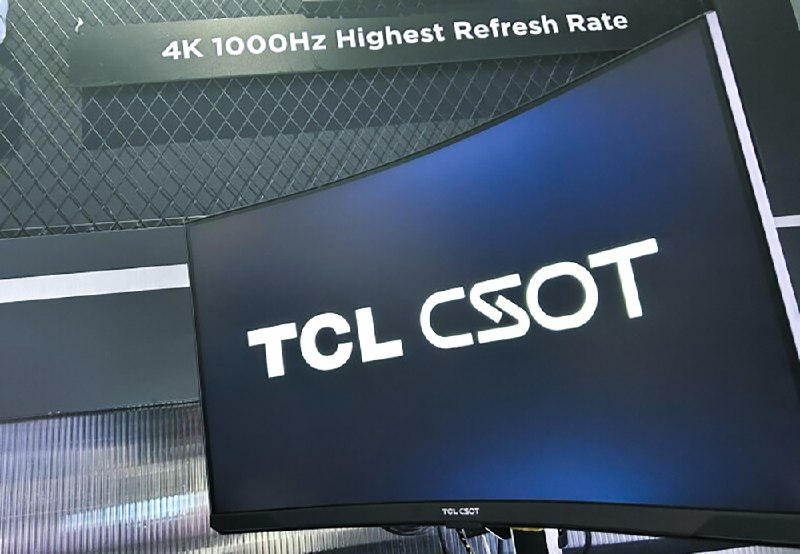 狂！TCL 展出 1000Hz 更新率 4K 顯示器，但你想買也買不到