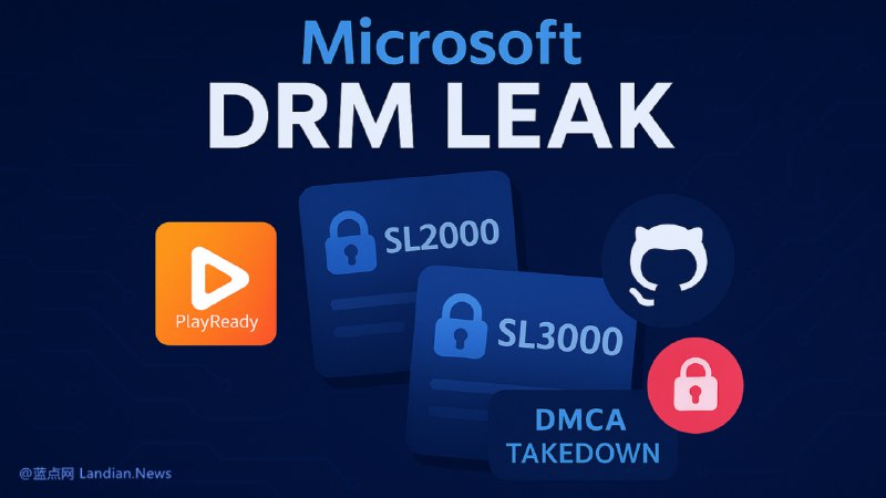 微软DRM(数字版权保护)证书因未知原因泄露 相关盗版工具正在快速出现