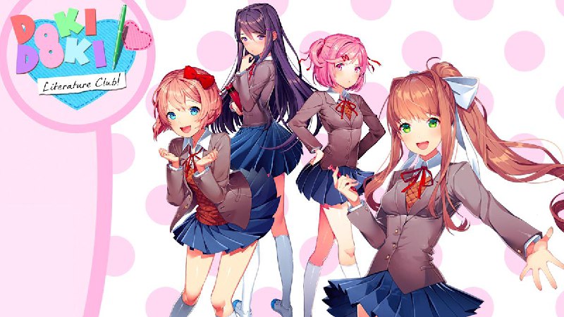 溫馨戀愛大作《心跳文學社》無預警宣布上架手機平台免費下載，在哪都逃不過莫妮卡