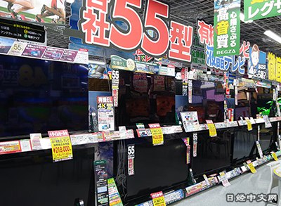 中国电视厂商增加出货，液晶面板价格持续上涨