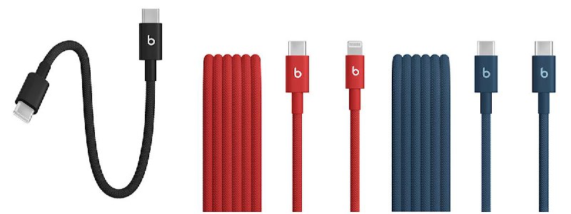 Beats 變 Apple 配件品牌？Beats 推出 13 款 USB-C、USB-A、Lightning 連接線