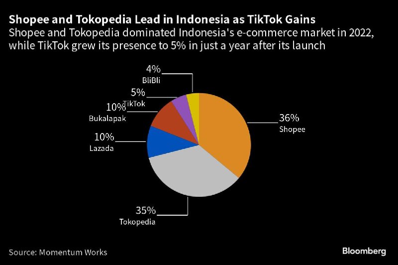 TikTok據悉和印尼電商平台GoTo達成合作協議 以挽救自己的網上商城