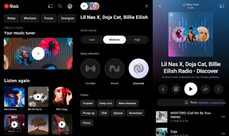 这也能收费？YouTube Music加拿大区后台电台播放功能变成付费专属