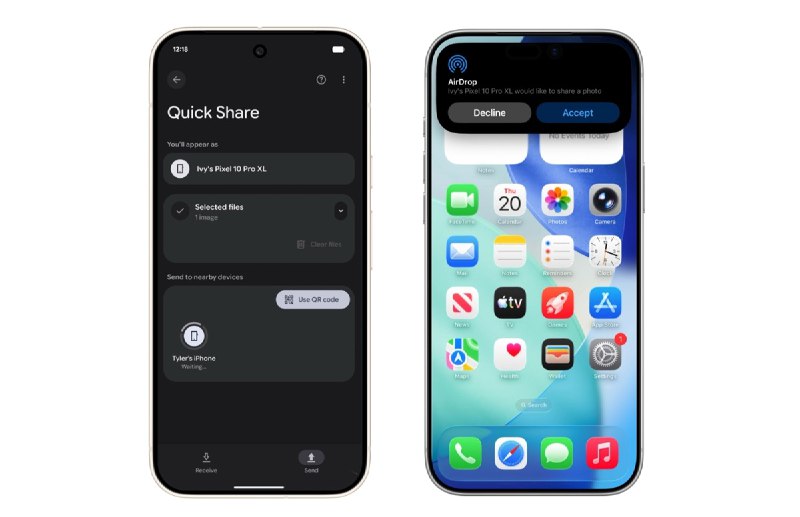 不用再卡生態系？Google 今年將把 AirDrop 互通帶到更多 Android 裝置