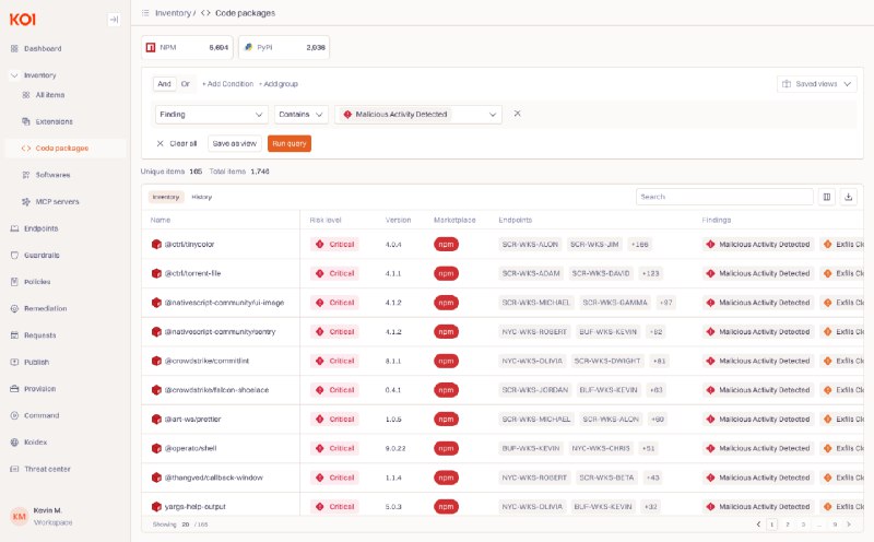 NPM生态系统出现极具破坏性的蠕虫病毒：以沙虫命名 会自动感染其他NPM包 – 蓝点网