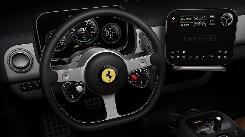 Ferrari 首部純電跑車 Luce 內飾曝光：Jony Ive 操刀設計，「Apple 味」細節惹熱議