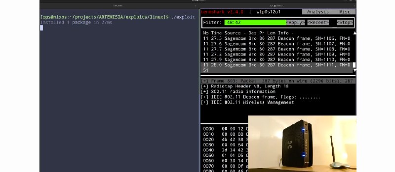 Broadcom Wi-Fi晶片存在未修補的WPSplinter漏洞，攻擊者無須密碼即可取得路由器root權限