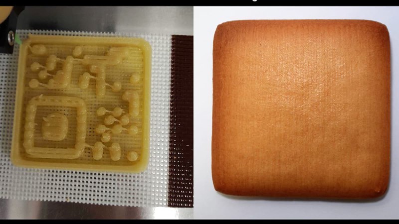 interiqr tech prints edible, informational QR codes right into foods