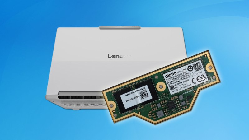 Lenovo ThinkBook 2026 Reportedly Utilizes CXMT's LPCAMM2 Memory Modules