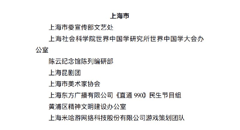 关于全国宣传系统先进集体和先进个人拟表彰对象的公示========我去，米