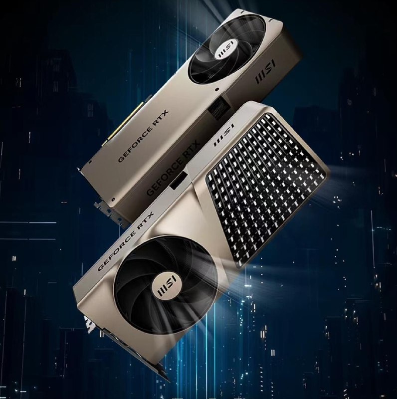 微星 RTX 4080 SUPER 16G EXPERT 大神显卡发布：类公版外观，金属网面设计
