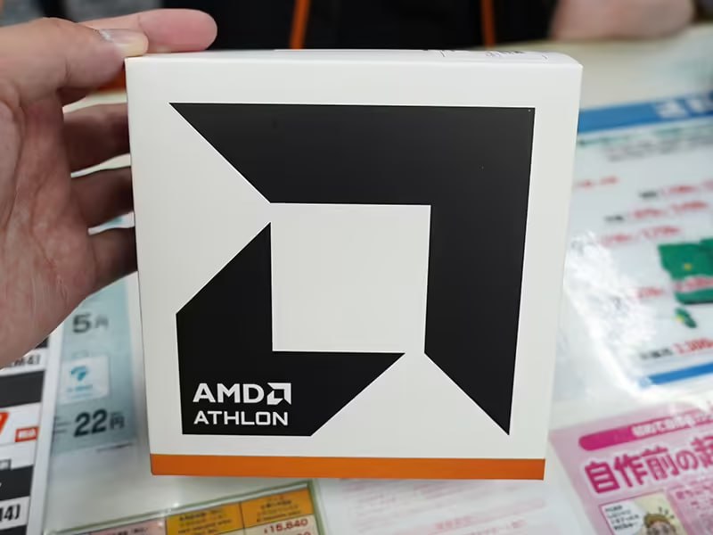 AMD 重新推出速龙 3000G 双核处理器：改换新包装和散热器，约合 278.5 元