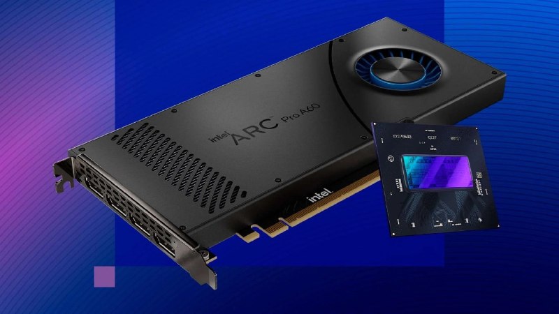 英特尔发布全新专业显卡锐炫 Pro A60 / A60M：DG2-G12 GPU，最高 12GB 显存