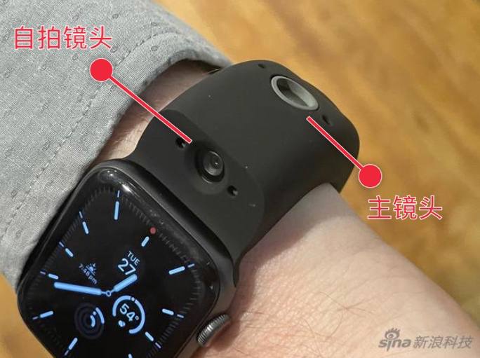 Wristcam：给苹果 Apple Watch 增添拍照功能的第三方表带