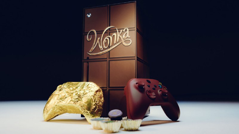 微软与电影《旺卡》联动，推出可食用的巧克力 Xbox 手柄