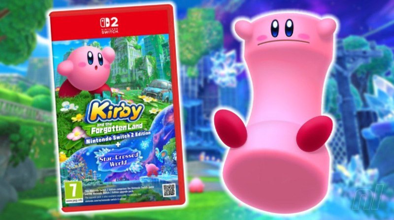 《星之卡比 探索發現》Switch 2特別版預購開跑　卡比化身「粉紅杯狀物體」引發飛機杯聯想=======哎不是哎