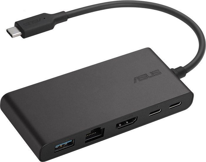 华硕推出双4K USB-C扩展坞：支持百瓦PD充电 仅重98克