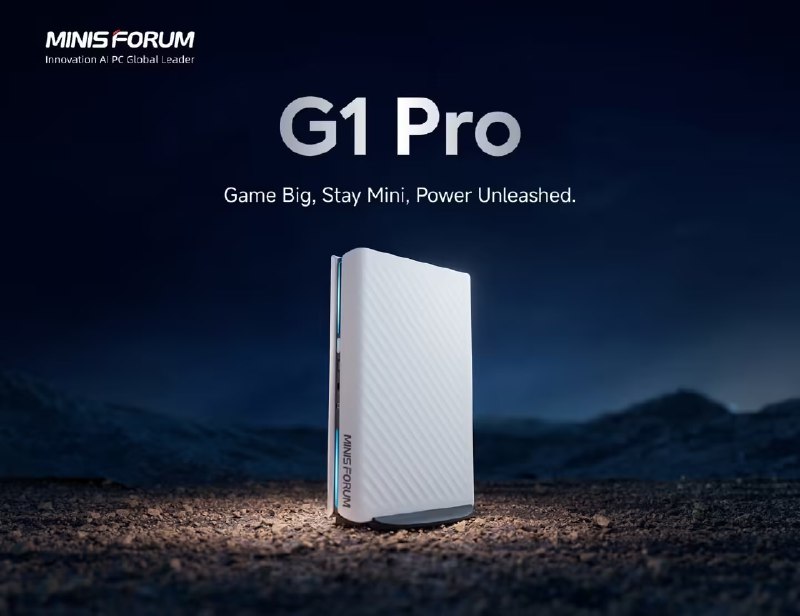铭凡展示 G1 Pro 迷你电脑：Ryzen 9 8945HX 处理器，最高 96GB DDR5 内存