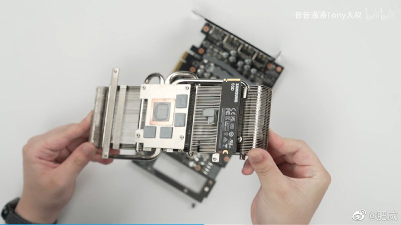华硕 在开发一款概念显卡，RTX 4060 集成 M.2 SSD 插槽