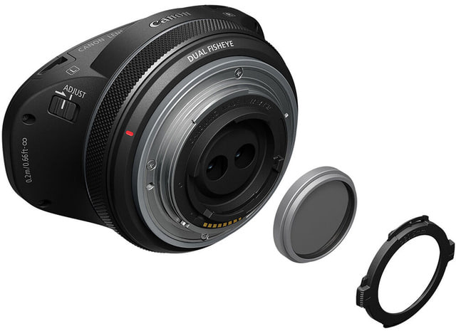 降低 3D VR 拍摄门槛，Canon 发布 RF-S 3.9mm F3.5 STM Dual Fisheye 镜头