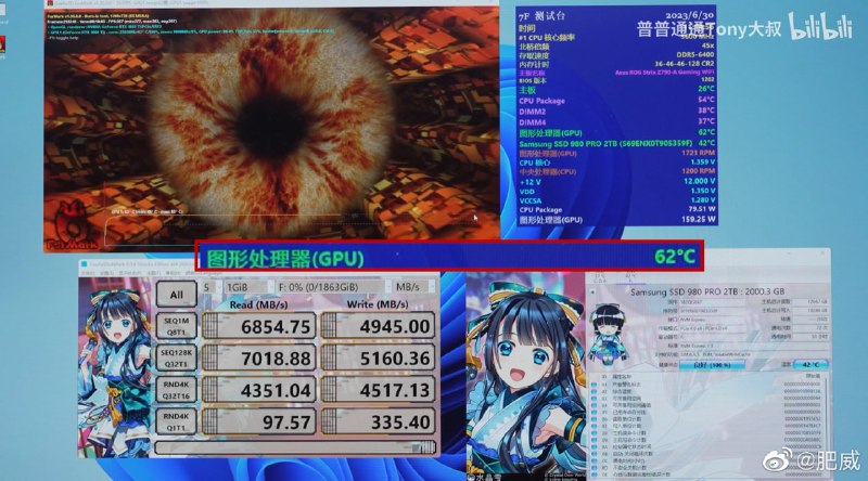华硕 在开发一款概念显卡，RTX 4060 集成 M.2 SSD 插槽