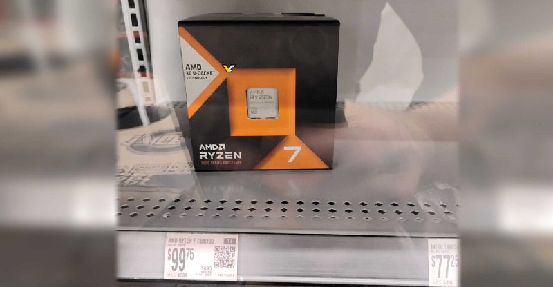 沃尔玛关闭 PC 业务，多款 CPU 被低价甩卖7800X3D：99.75 美元； 14600K：77.25 美元