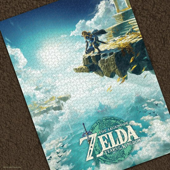 《王国之泪》推出官方授权拼图:共1000片 售价136元========能不能倒转乾坤，一键拼好