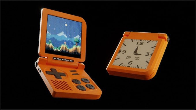 既是智能手表又是复古掌机，Retro Gaming Watch上线众筹平台