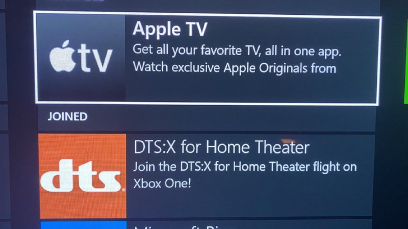 苹果Apple TV应用将登陆Xbox主机平台