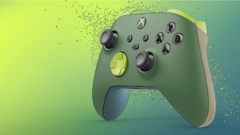 微软公布新款环保主题Xbox游戏手柄