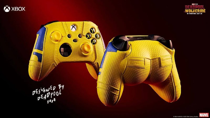 继死侍“美臀”手柄后，Xbox 又推出金刚狼屁屁手柄