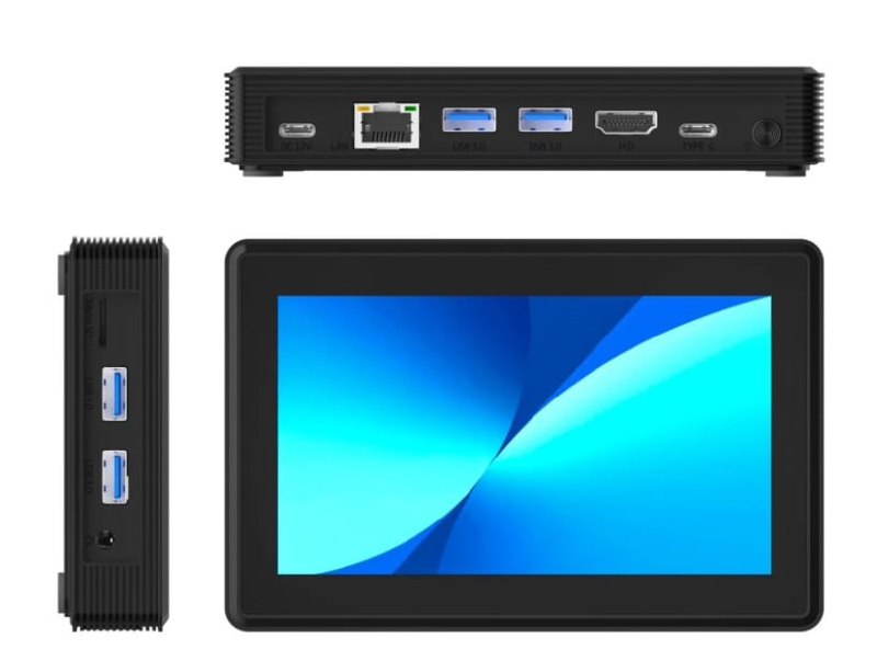 嗨高乐 GOLE 2 Pro 迷你 PC 发布：赛扬处理器，自带 5.5 英寸触摸屏