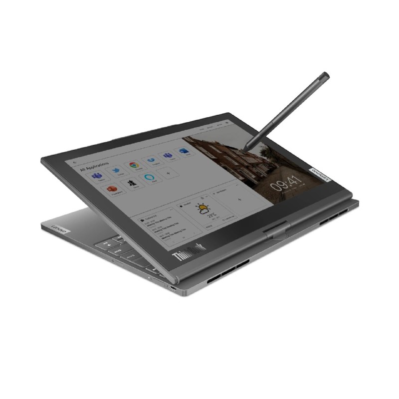 联想 ThinkBook Plus Twist 笔记本上架：OLED + 彩色墨水双屏，11999 元