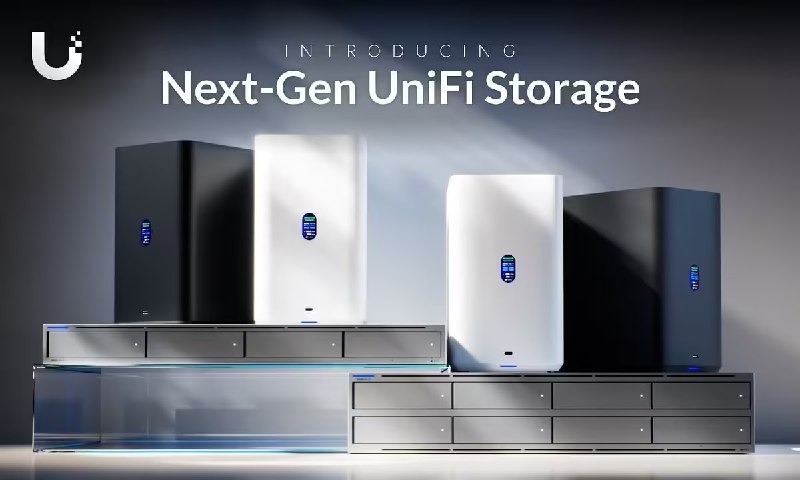 Ubiquiti 进入桌面式 NAS 赛道，推出双盘位 / 四盘位 UniFi UNAS