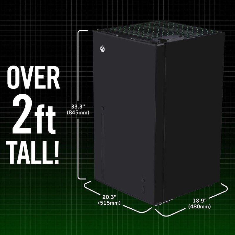 微软第三款 91 升 Xbox 冰箱上架，配 11 升冷冻室