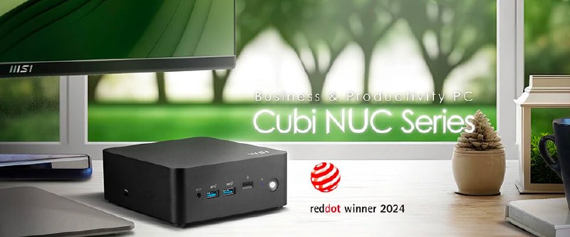微星推出 Cubi NUC 系列迷你 PC：可选英特尔酷睿 3/5/7 处理器，双网口 + 双雷电 4