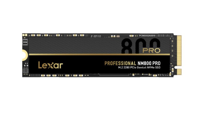雷克沙发布 NM800 Pro PCIe 4.0 SSD