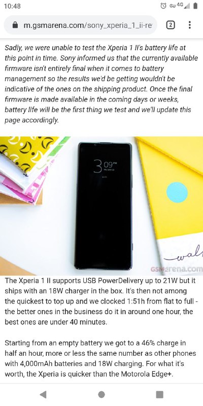 Xperia 1 II 到现在连电源管理都没做好………………
