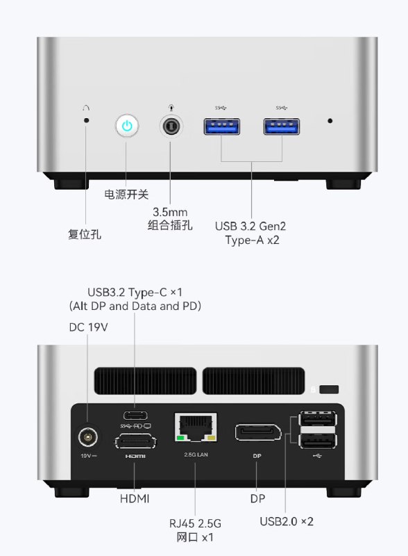 铭凡上架 i7-12700H 迷你主机 UN1270，售 2199 元起