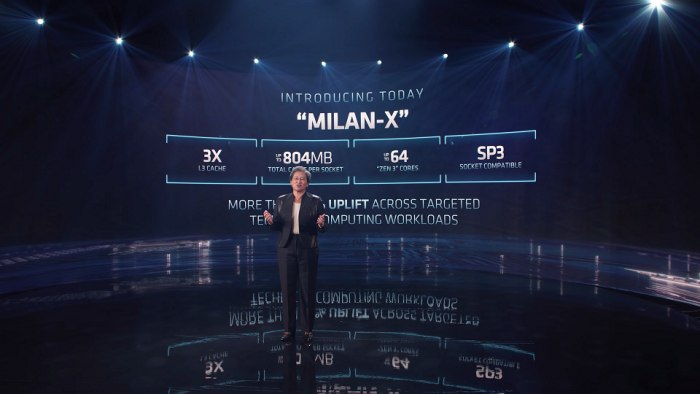 AMD 发布 EPYC Milan-X 处理器：首发 3D V-Cache 技术，旗舰版本缓存最高 768MB