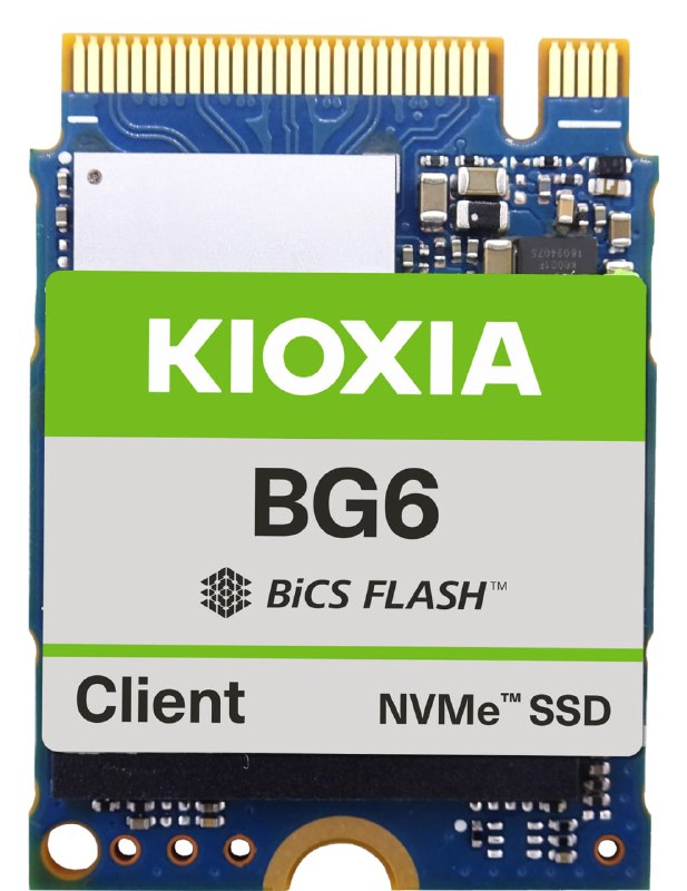 铠侠发布首款采用 BICS6 NAND 闪存的固态硬盘 BG6，顺序读写 6000 及 5700 MB/s