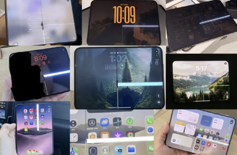 消息称更多用户反馈苹果 iPhone Duo 内屏出现“开裂”问题
